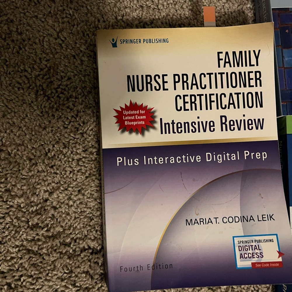 Family Nurse Practitioner Certification Intensive Review Book